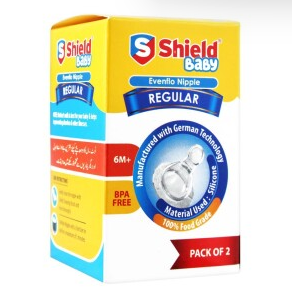 Shield Baby Evenflo Nipple Regular